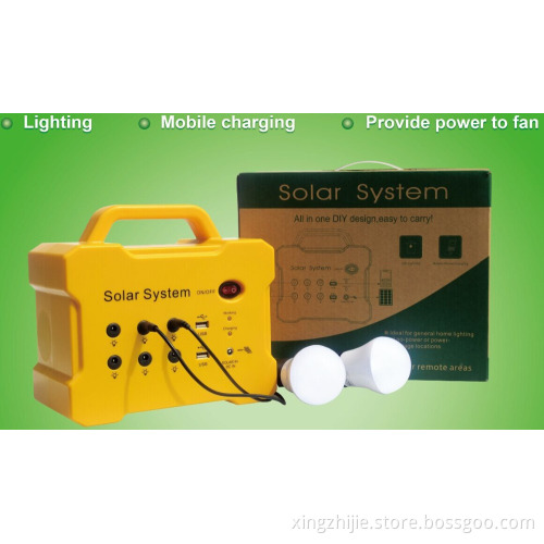 Hot Sales DC 15W off grid hybrid solar power system for solar generator price